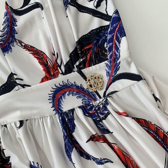 🌷🌷🌷 Roberto Cavalli summer maxi dress size S - Picture 6 of 12